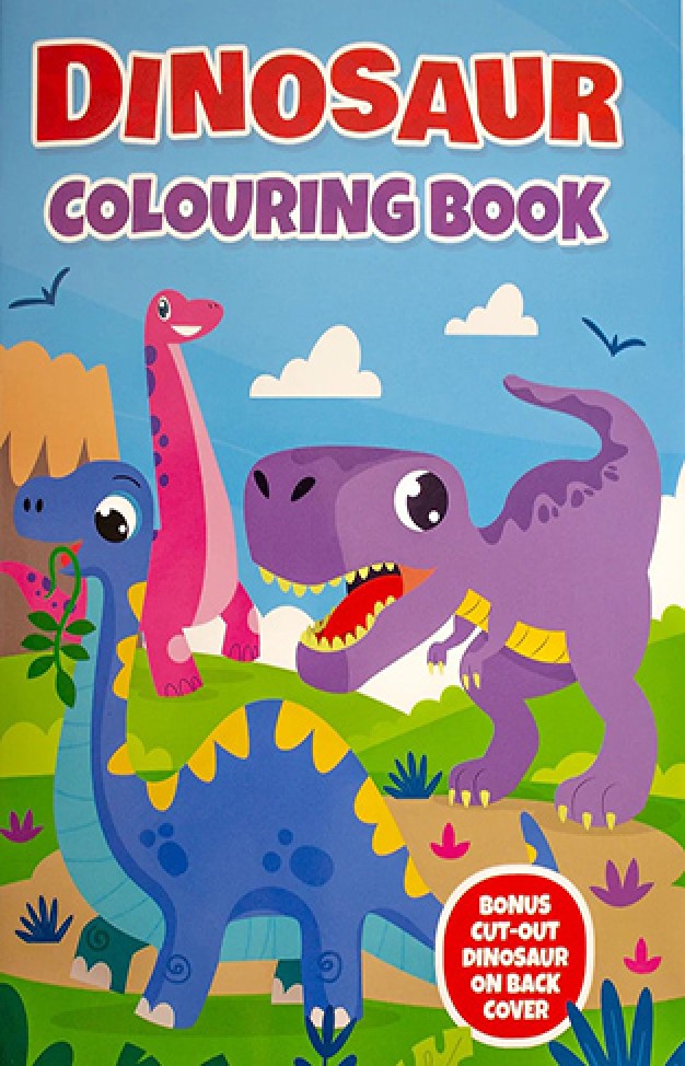Dinosaur Colouring Book